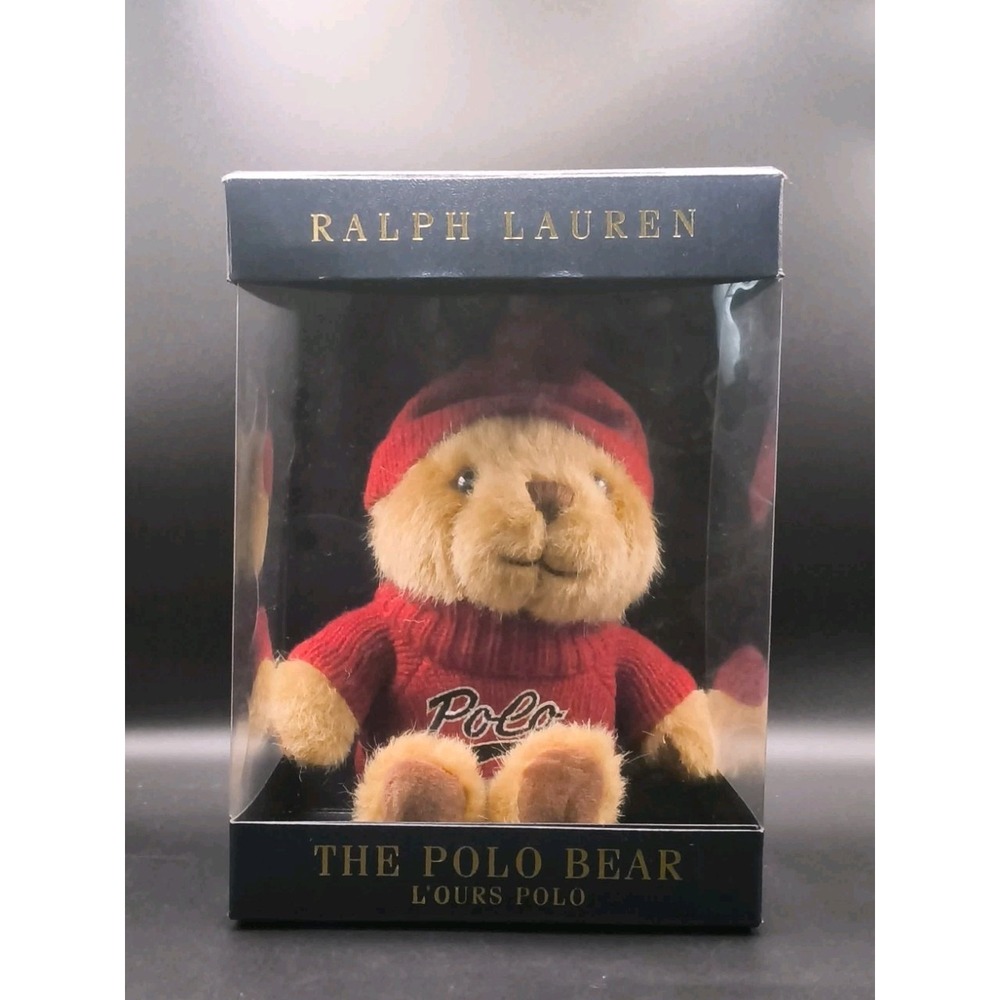 Ralph Lauren Holiday 2021 The Polo Bear Limited Edition Plush - Open Damaged Box